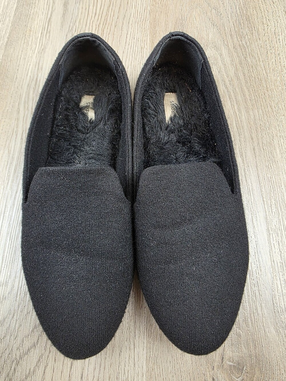 Birdies The Starling Faux Fur Lined Loafers Size 9